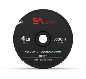 S.A. ABSOLUTE FLUOROCARBON TIPPET 30M